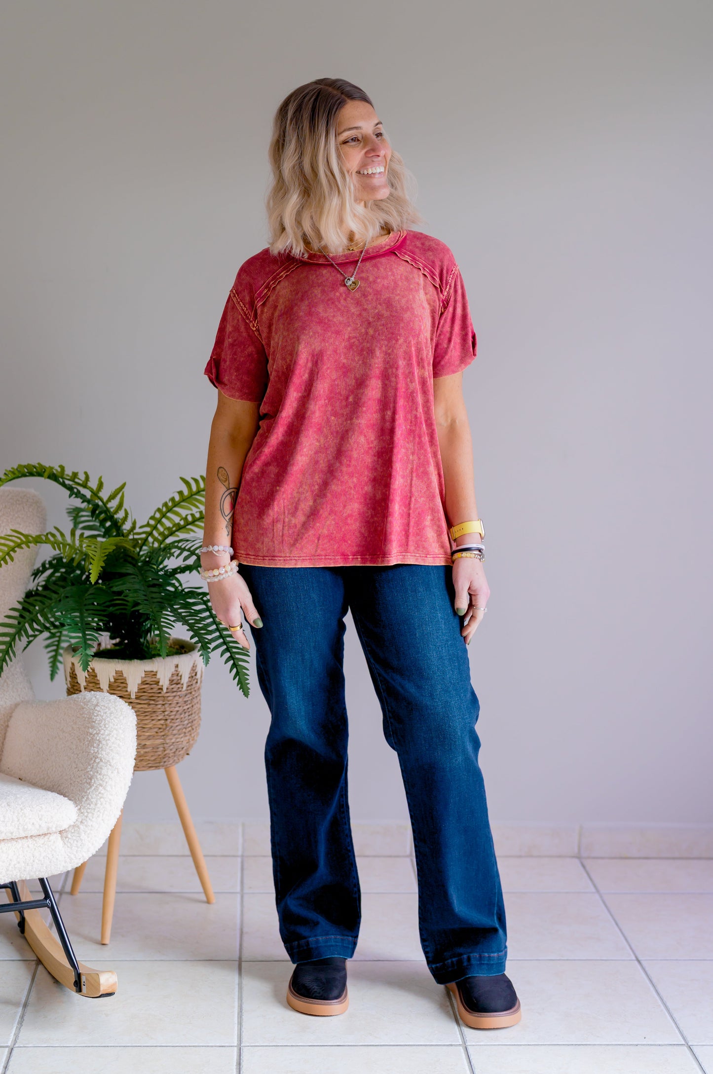 Love Tide Boatneck Tee