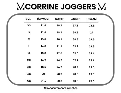 IN STOCK Corrine Joggers - Denim FINAL SALE