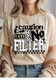 Caution No Filter Graphic Tee