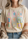 Floral Stamps Graphic Tee