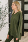 Next to Nothing Top and Bottom Set in Dark Olive