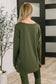 Next to Nothing Top and Bottom Set in Dark Olive