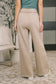 Nights Like This High Waist Palazzo Sweatpants in Ash Mocha