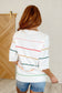Normal Volume Striped Sweater
