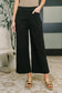 Only Pair High Waisted Wide Leg Pants in Black
