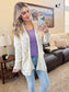 IN STOCK Open Knit Cardigan - Ivory