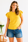 Queen Bee Ruffle Sleeve