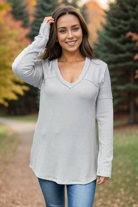 Ribbed & Ready - Long Sleeve