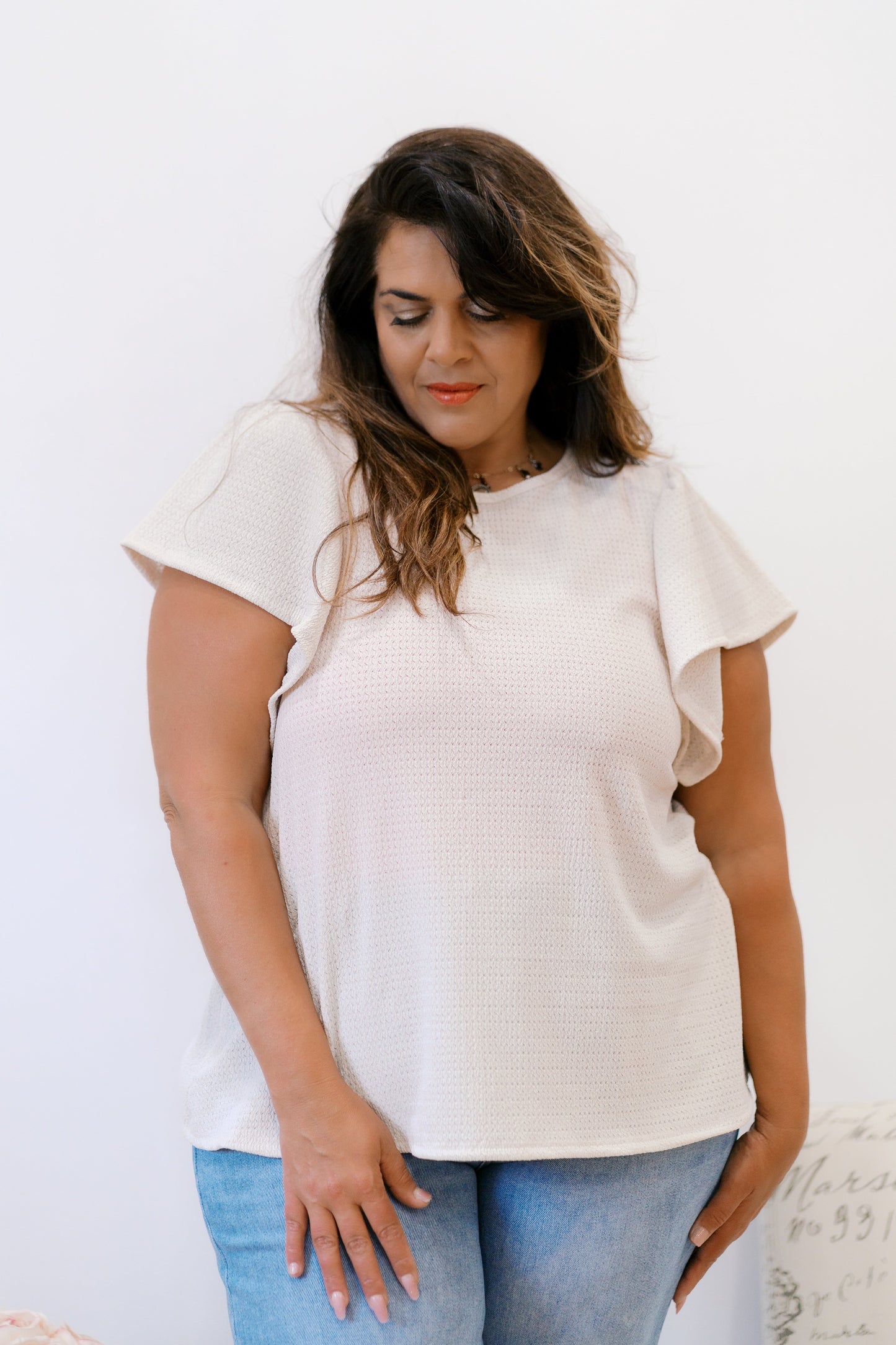 Elle Ruffle Top
