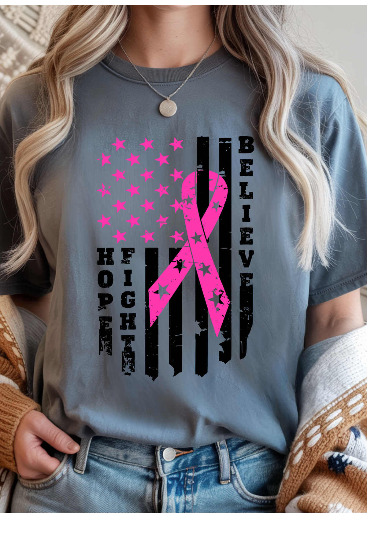 Breast Cancer Awareness Graphic Tee