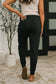 Sweat It High Waisted Joggers in Black