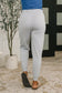 Sweat It High Waisted Joggers in Heather Grey