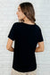 The Every Outfit Basic V-Neck Top in Black