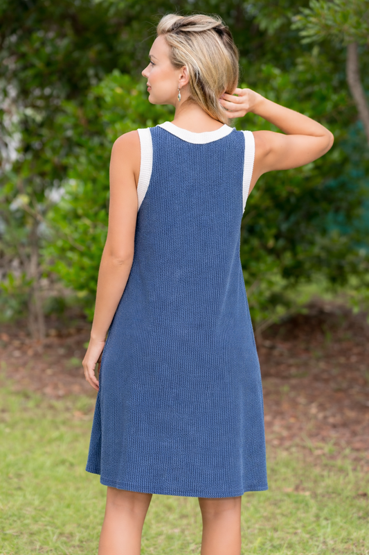 Tidal Ease Shift Dress