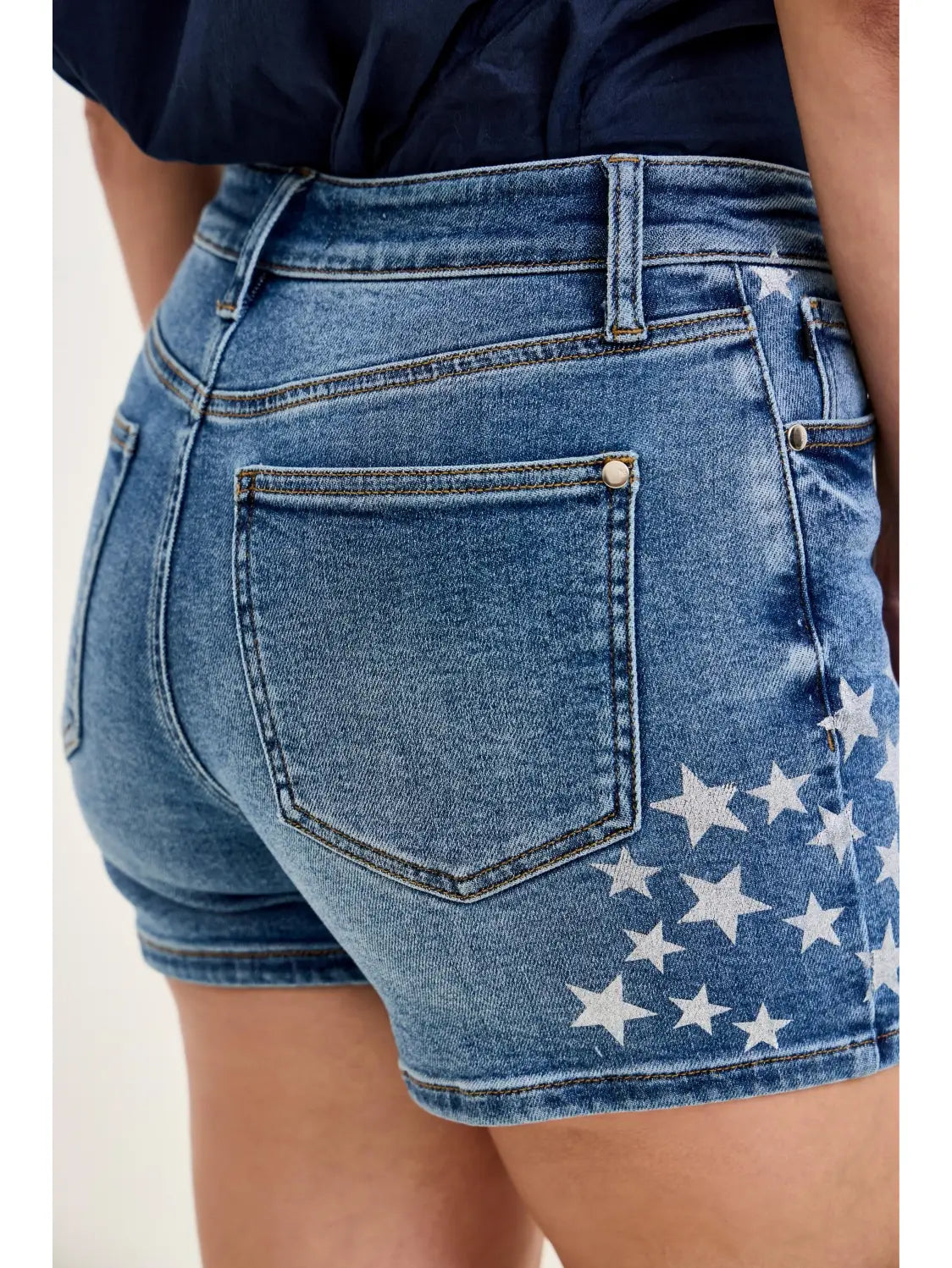 All-American Star Judy Blue Shorts