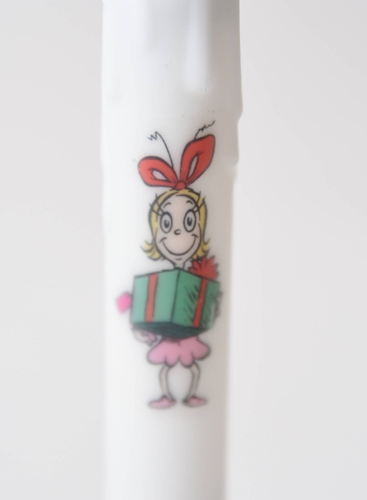 Cindy Lou Who Battery Operated LED Timer Taper Candle