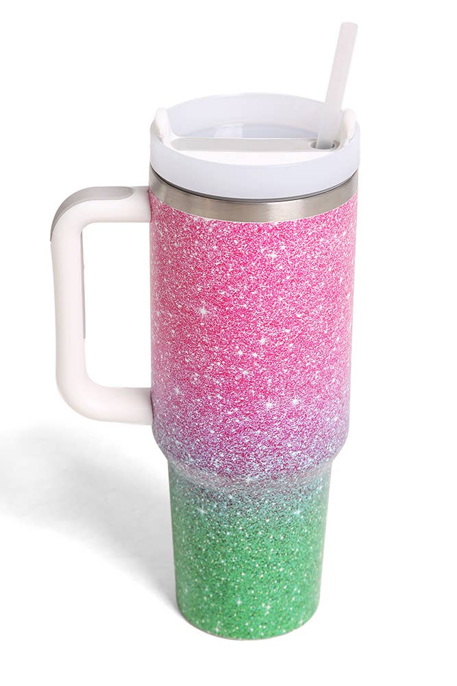 Ombre 40oz Handle Tumbler