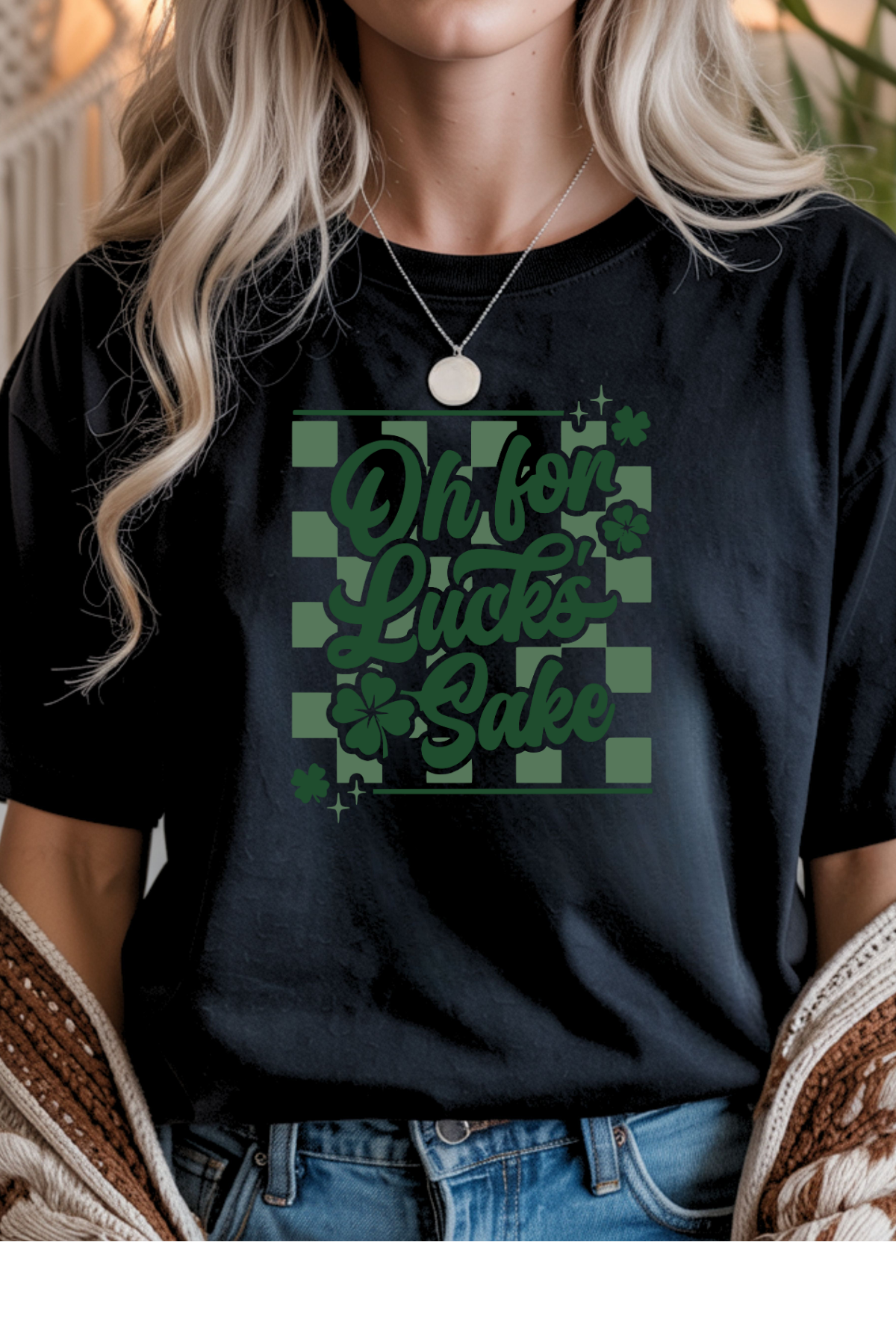 Oh For Lucks Sake Graphic Tee