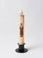 Belsnickle Battery Operated LED Timer Taper Candle
