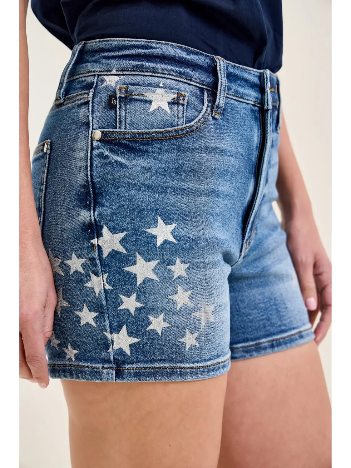 All-American Star Judy Blue Shorts