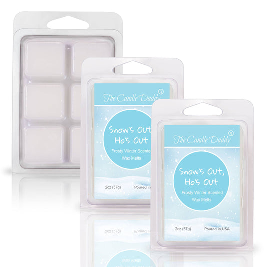 SNOW'S OUT, HO'S OUT - FROSTY WINTER SCENTED WAX MELTS