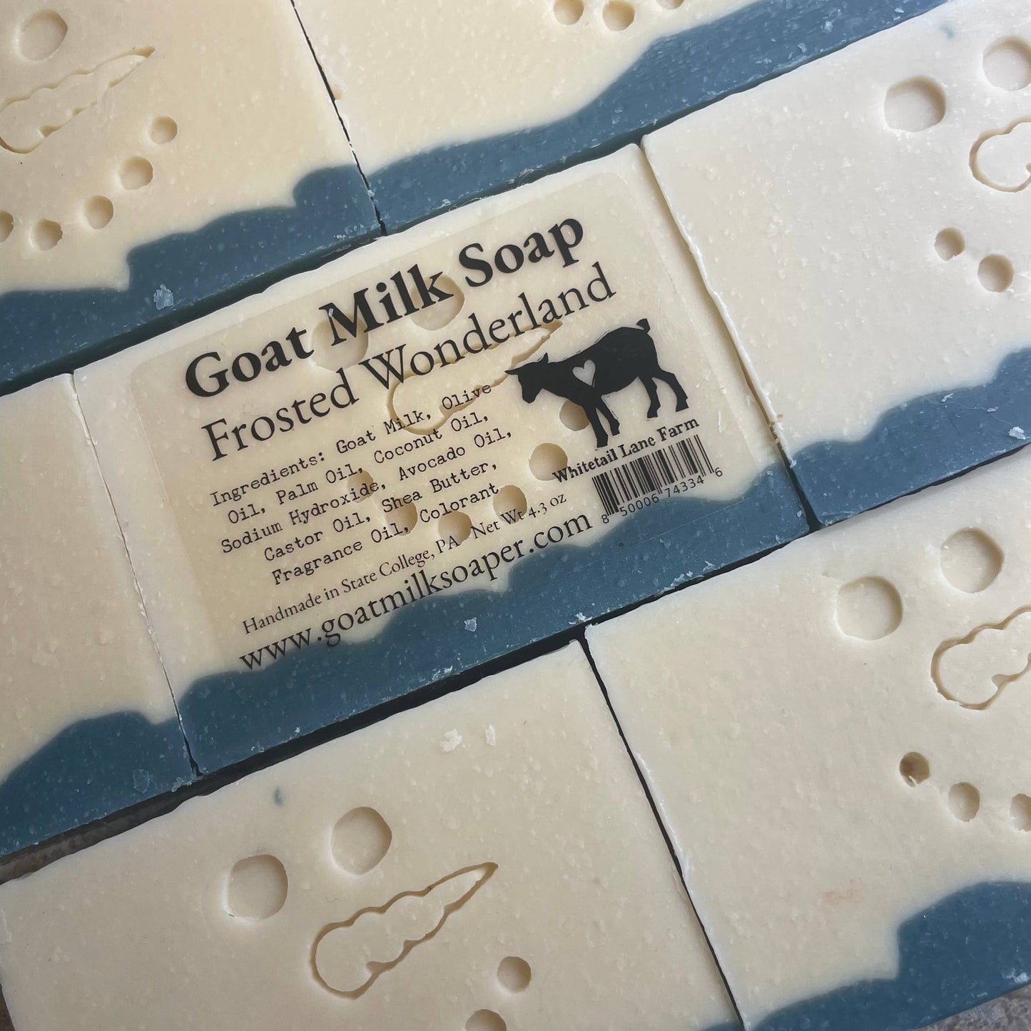 Frosted Wonderland Goat Milk Soap