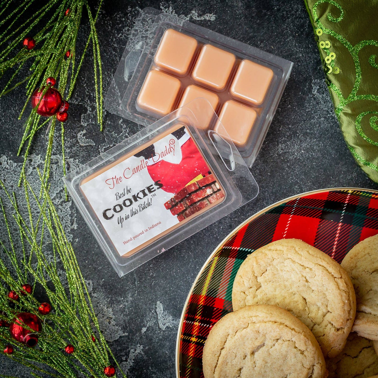 Funny Christmas Snickerdoodle Scented Wax Melt