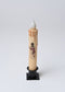 Snowman w/Cardinals Battery Operated LED Time Taper Candle