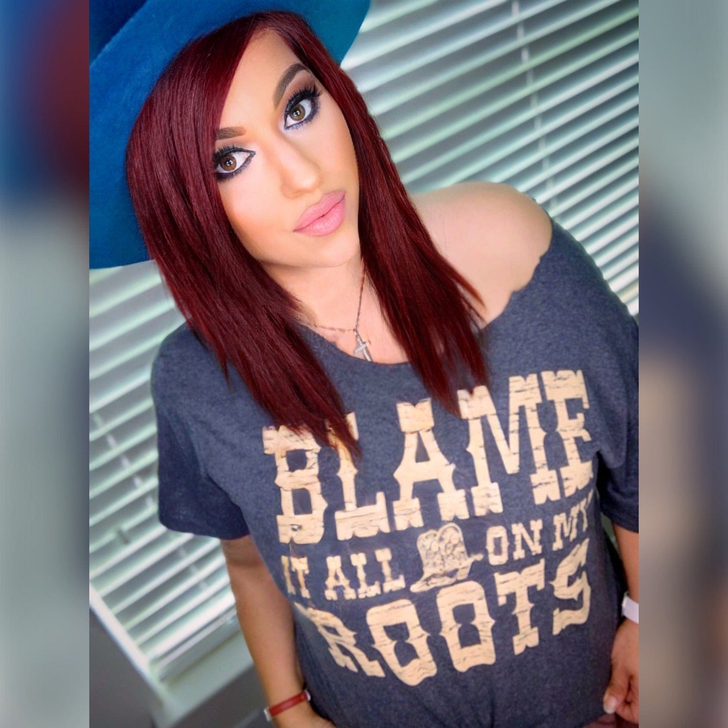 Envy Stylz Boutique Women - Apparel - Shirts - T-Shirts Blame It All On My Roots Graphic Tee