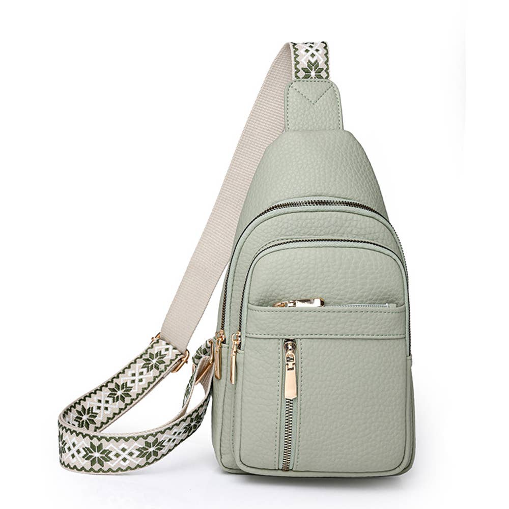 Retro Versatile PU Crossbody Bag