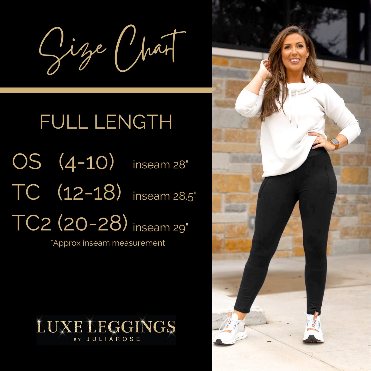 Ready to Ship | The Avery - FULL LENGTH, NO POCKET Black Leggings - Round 3