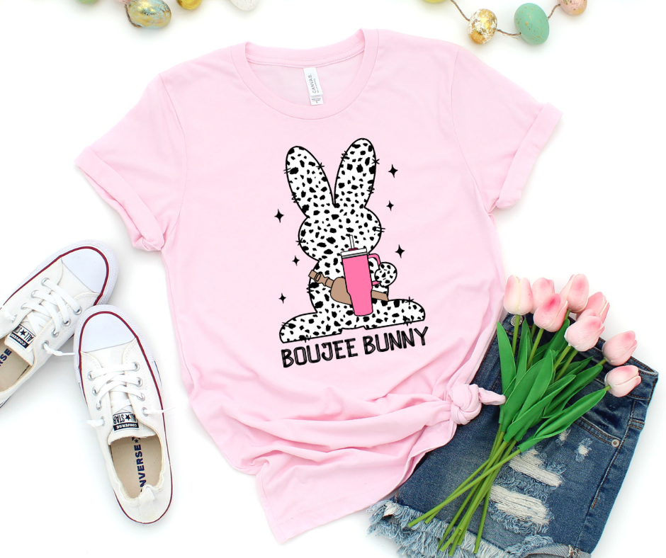 Boujee Dalmation Easter Bunny