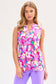 Dear Scarlett Lizzy Tank Top in Magenta