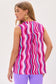 Dear Scarlett Lizzy Tank Top in Multi Pink