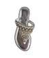 Loving U Sandals in Silver