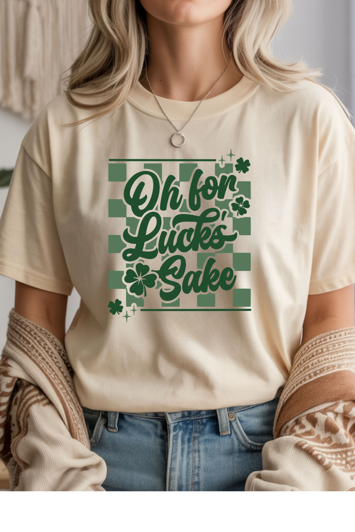Oh For Lucks Sake Graphic Tee