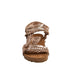 River Dance Woven Sandal in Champagne