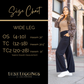 High-waisted black wide leg pants with pockets by Julia Rose, Julia Rose women’s wide leg pants lifestyle image